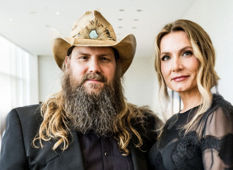 Morgane and Chris Stapleton